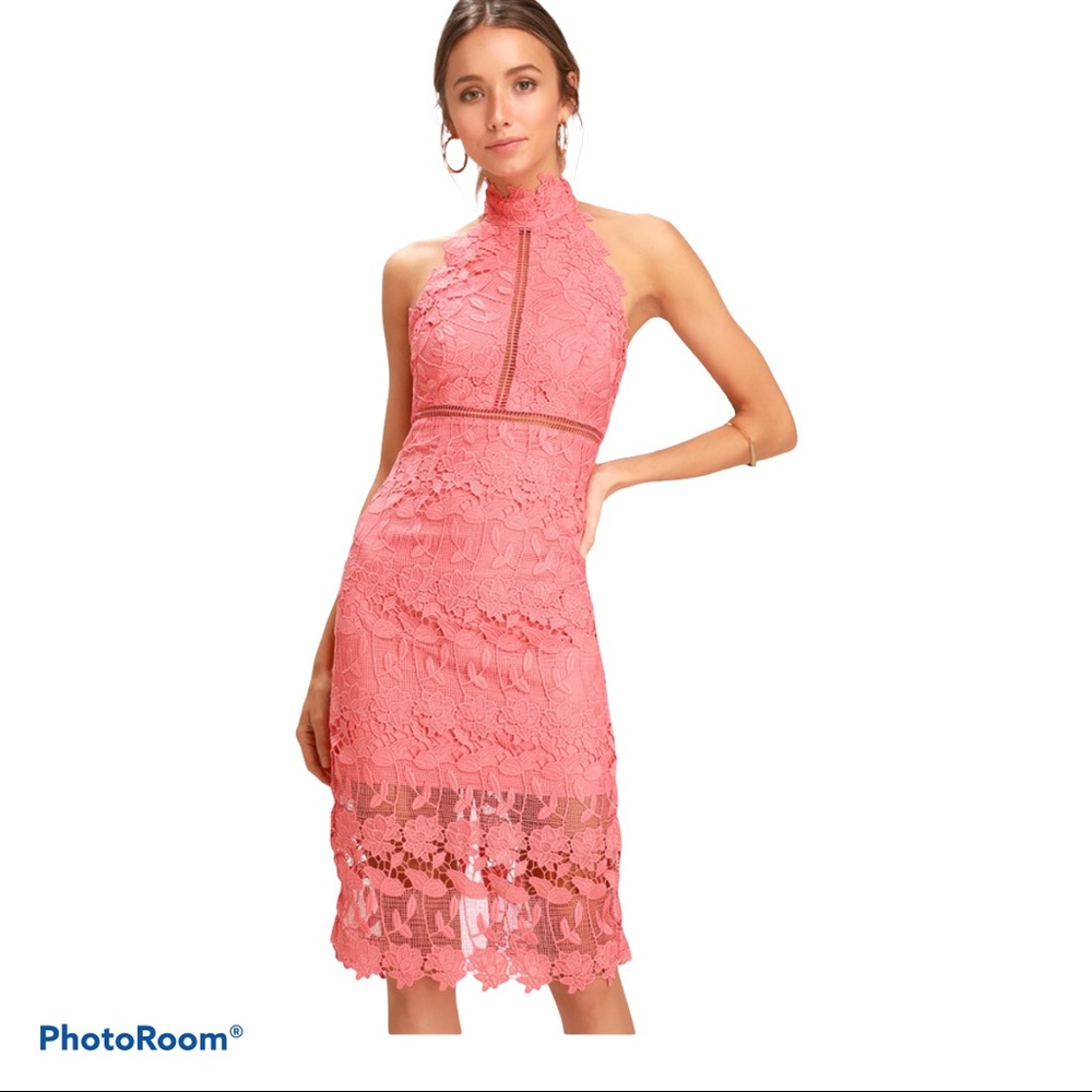 BARDOT Gemma Halter dress